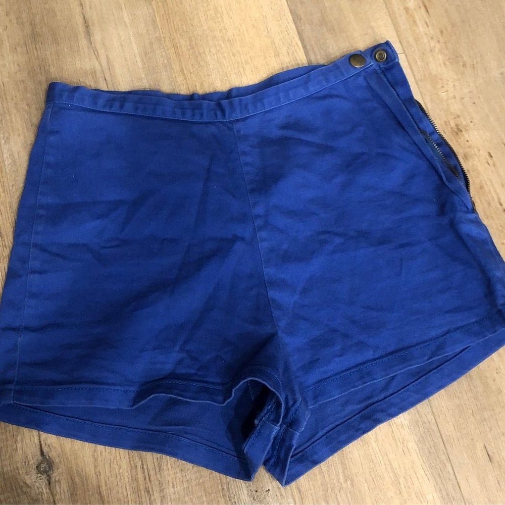 American apparel zipper short